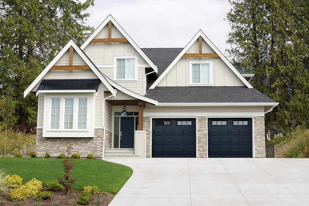 Residential garage door repair service completed in Goshen, IN