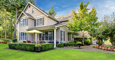 Tan Home with Home Insurance in League City, Houston, Texas Gulf Coast, Galveston